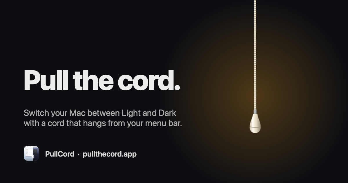 8 years of designing B2B software, I finally built something useless on purpose: a lamp pull cord fo